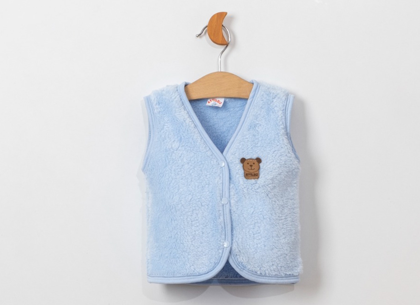 WELSOFT AYICIK DETAYLI YELEK 3-4-5-6  YAŞ