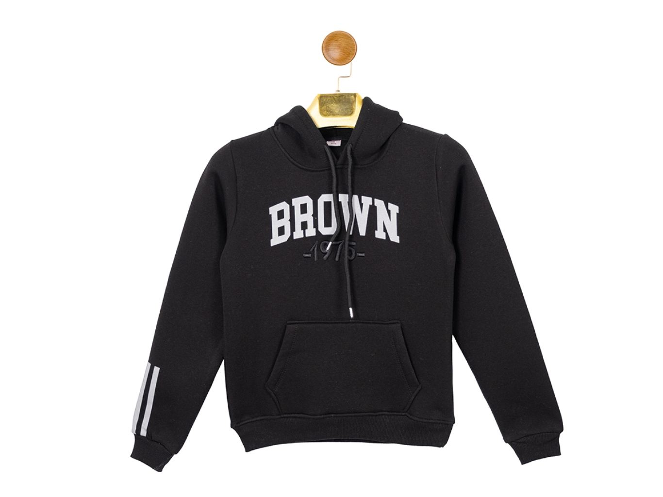 BROWN BASKILI KAPŞONLU SWEAT 13-14-15-16 YAŞ