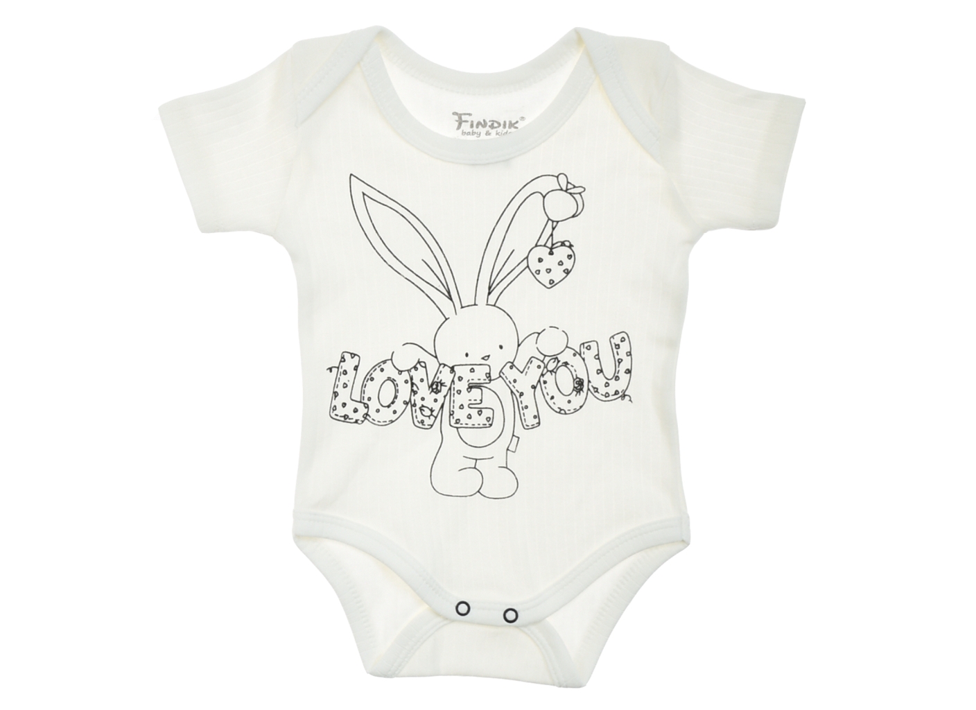 TAVŞAN LOVE YOU KISA KOL TULUM 2-3-6-9-12  AY