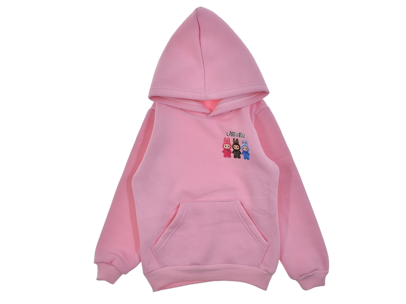 LABUBU BASKILI SWEAT 5-6-7-8  YAŞ