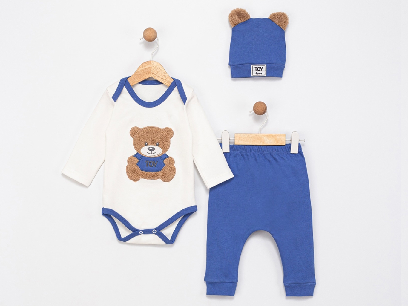 TOY BEAR 3P BADİLİ TAKIM 6-9 AY