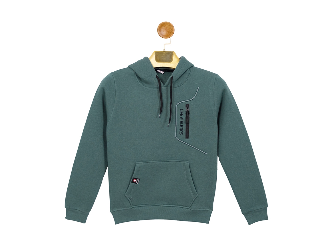 FERMUARLI KAPŞONLU SWEAT 13-14-15-16  YAŞ