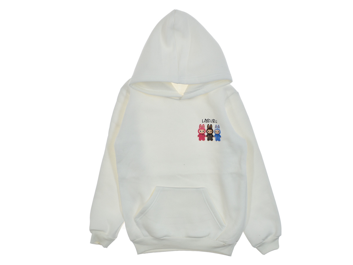 LABUBU BASKILI SWEAT 5-6-7-8  YAŞ