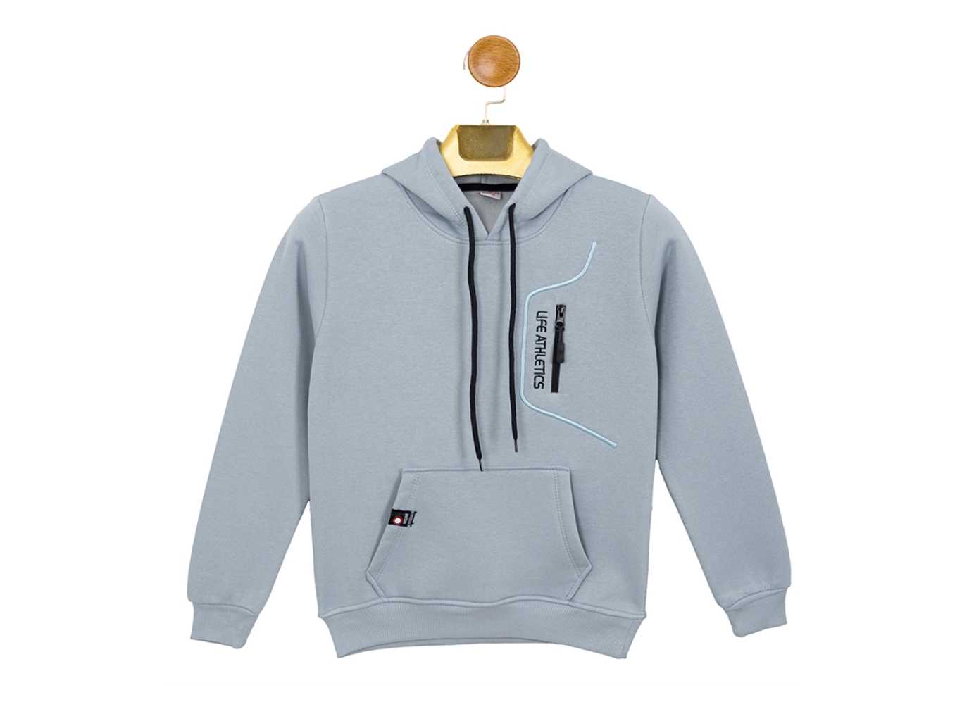 FERMUARLI KAPŞONLU SWEAT 9-10-11-12 YAŞ