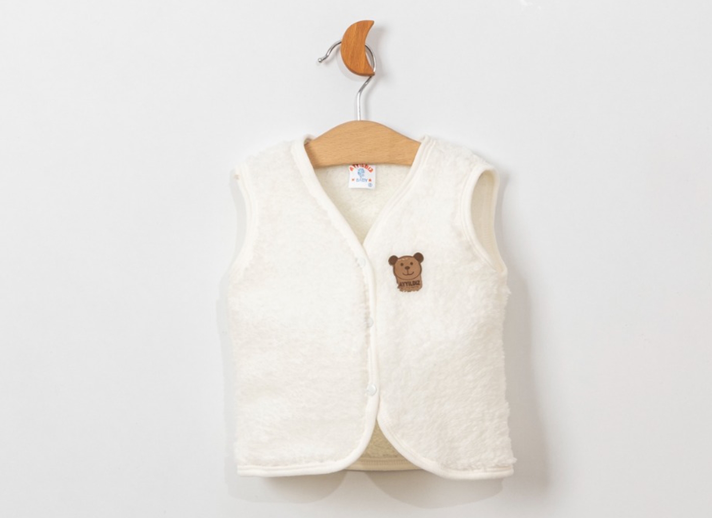 WELSOFT AYICIK DETAYLI YELEK 3-4-5-6  YAŞ