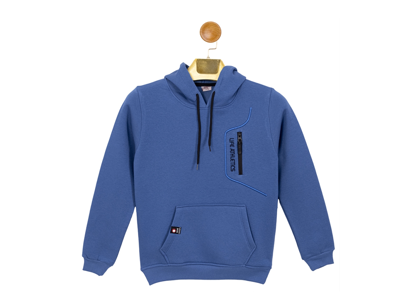 FERMUARLI KAPŞONLU SWEAT 13-14-15-16  YAŞ