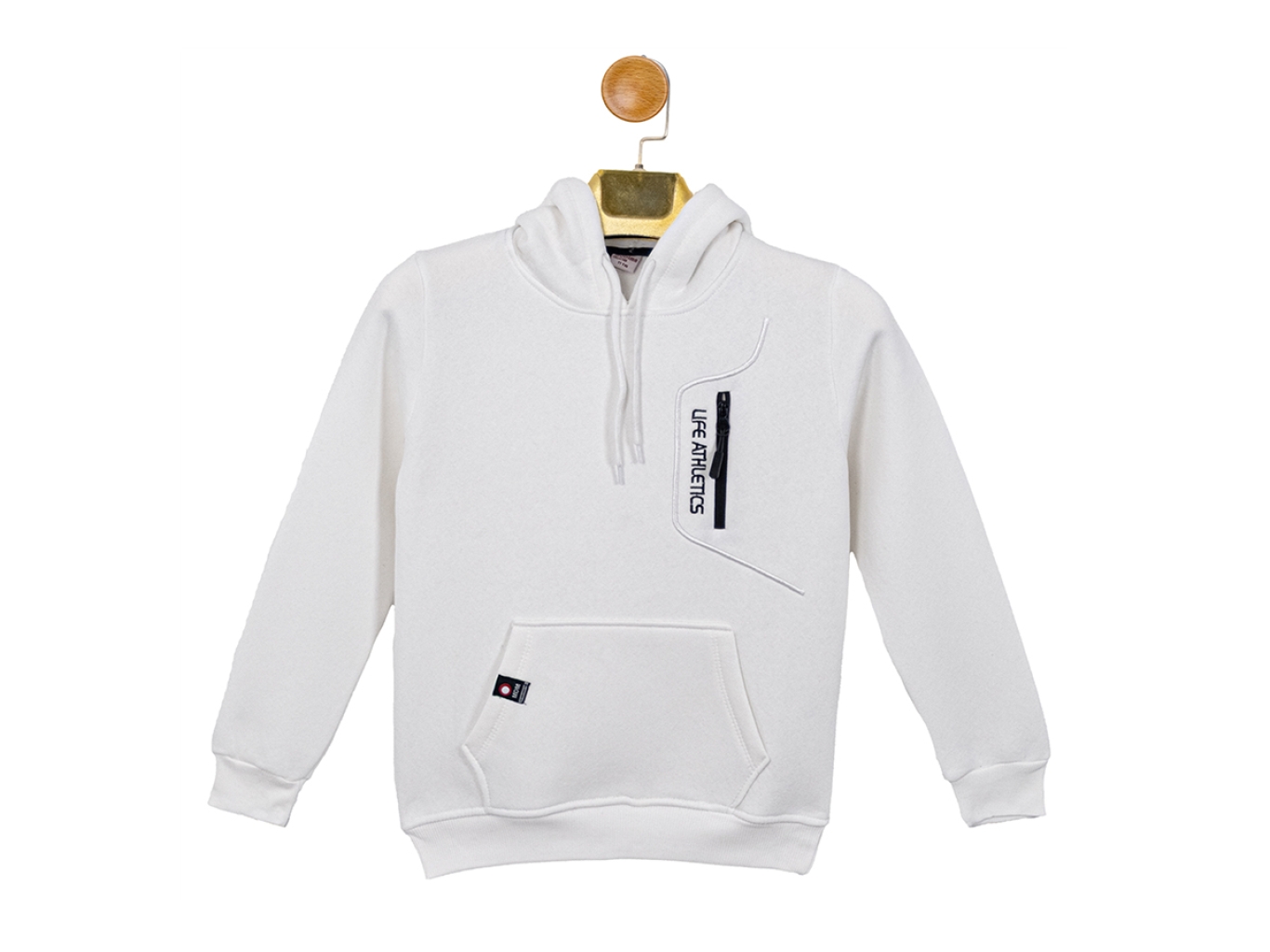 FERMUARLI KAPŞONLU SWEAT 9-10-11-12 YAŞ