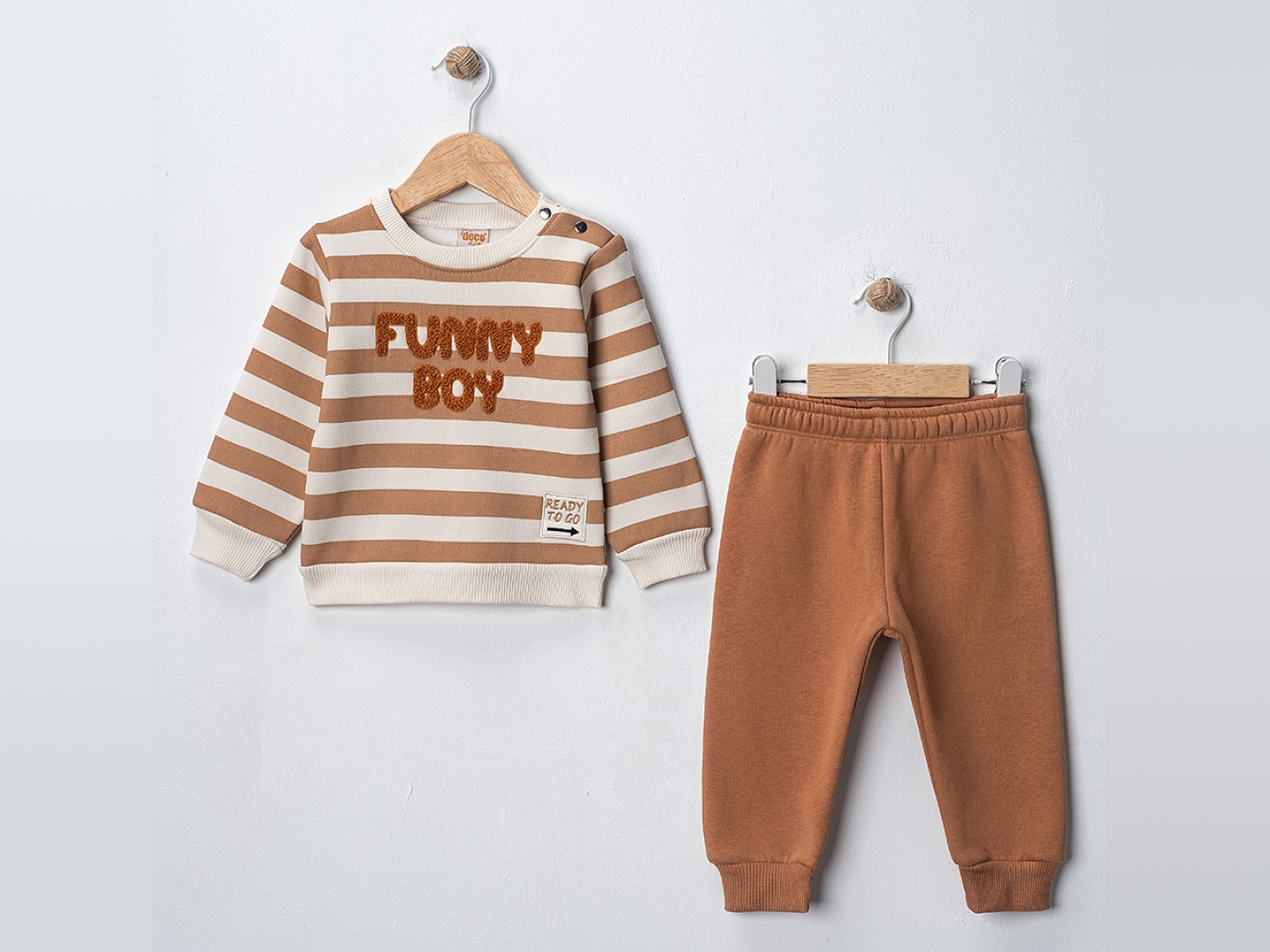 FUNNY BOY NAKIŞLI TAKIM 6-9-12-18  AY