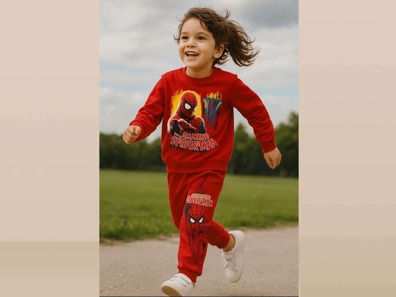 SPIDERMEN  BASKILI TAKIM 3-4-5-6  YAŞ