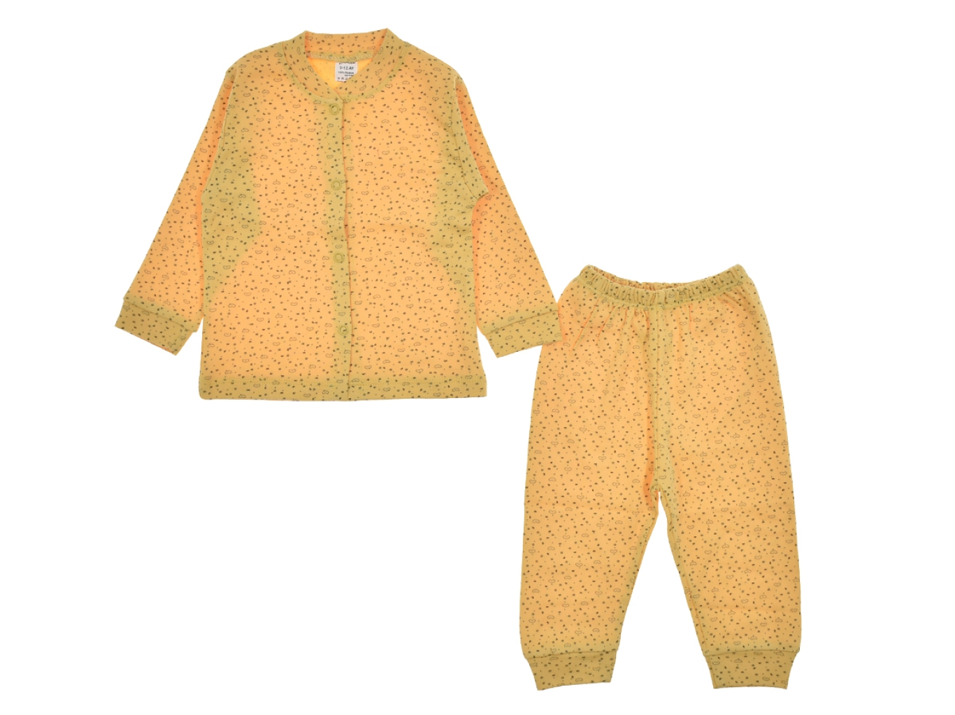 KALPLİ NOKTALI ÇITLI TAKIM 6-9-12  AY