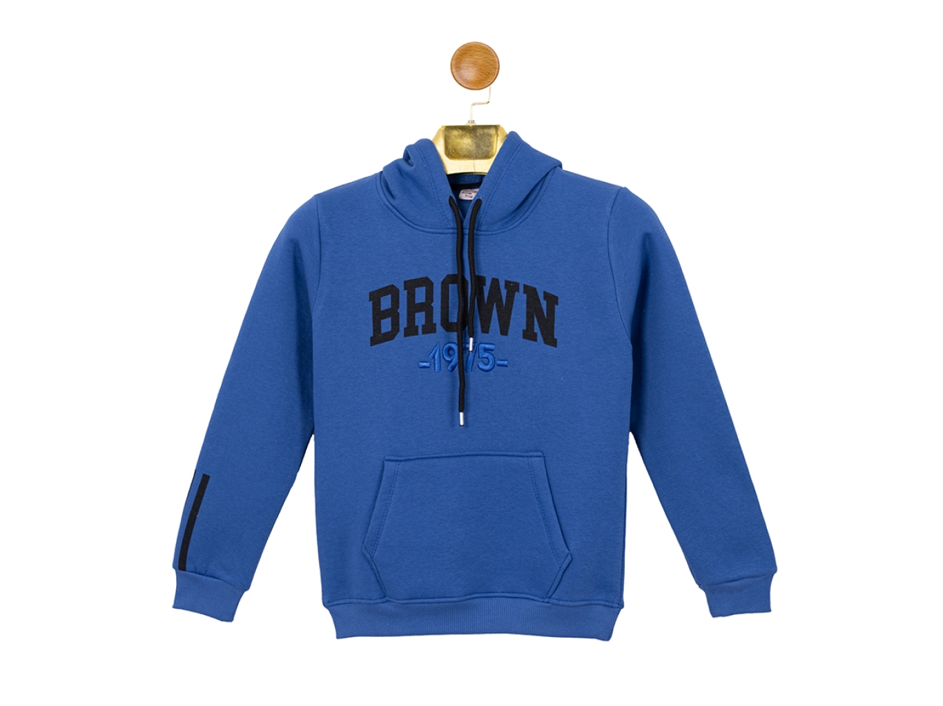 BROWN BASKILI KAPŞONLU SWEAT 13-14-15-16 YAŞ