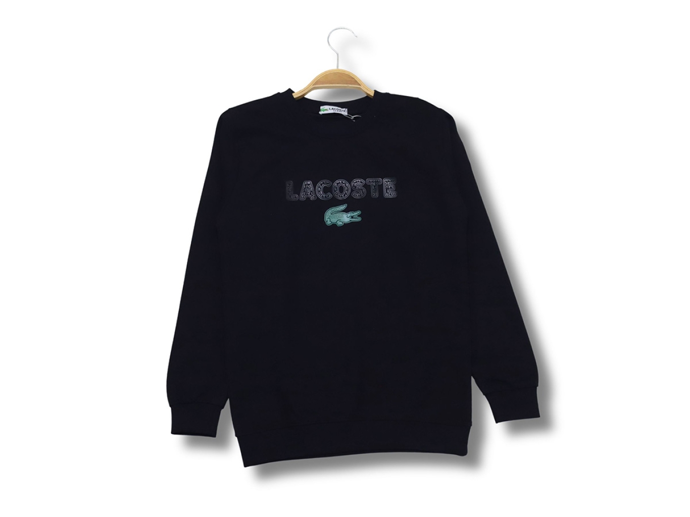 LACOSTE ENJEKSİYON BASKILI SWEAT TİŞÖRT 9-10-11-12 YAŞ