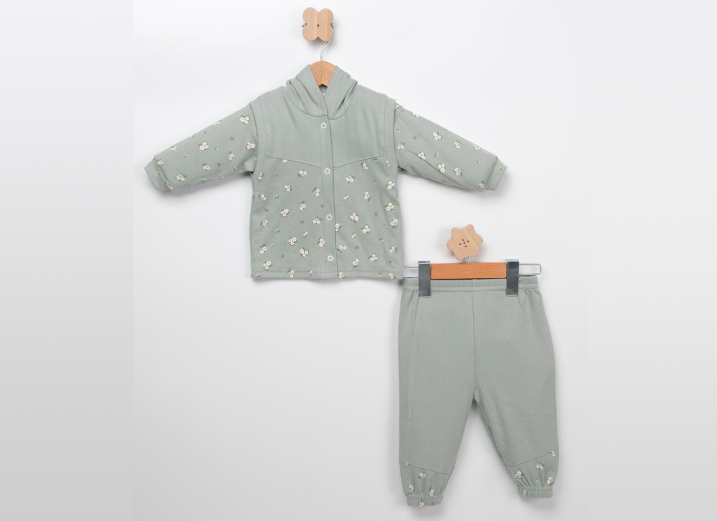 KIZ KAPŞONLU TAKIM 18  AY