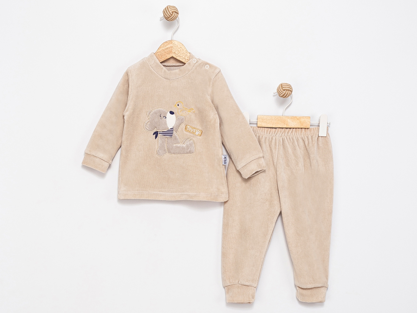 AYILI KADİFE TAKIM 3-6-9  AY