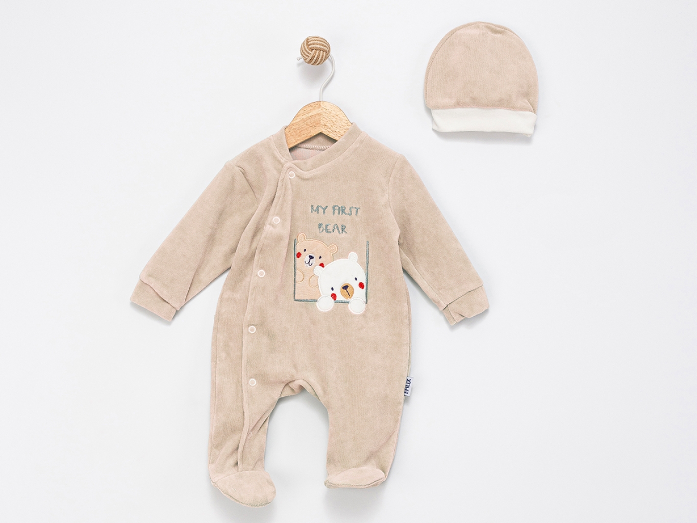 YANDAN AYI KADIFE TULUM 3-6-9  AY