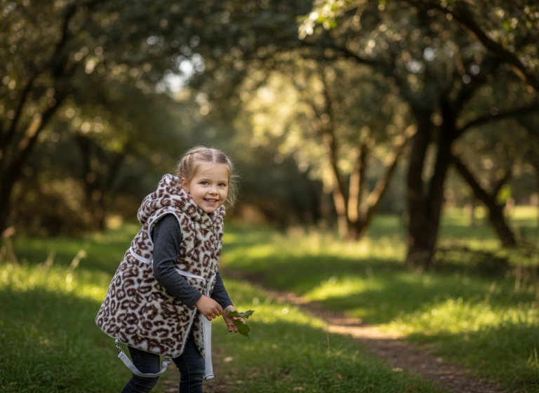 ÇANTAYA DÖNÜŞEN YELEK  6-7-8-9-10  YAŞ