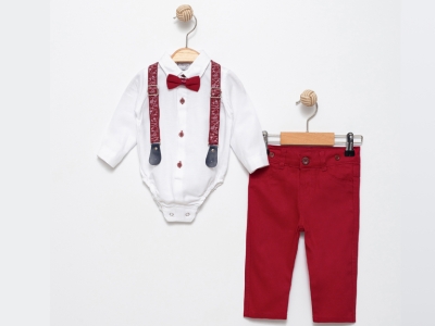 0 YAŞ ÇITÇITLI TAKIM OXFORD -6-12-18-24  AY