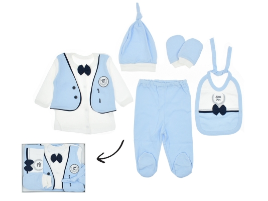 LİTTLE MAN  5 PARÇA ZIBIN SETİ 3  AY