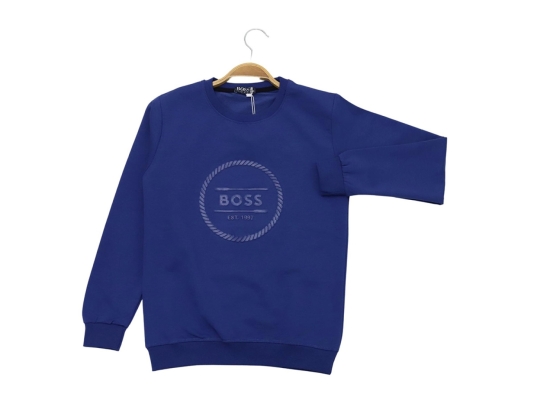 BOSS ENJEKSİYON BASKILI SWEAT TİŞÖRT  9-10-11-12  YAŞ