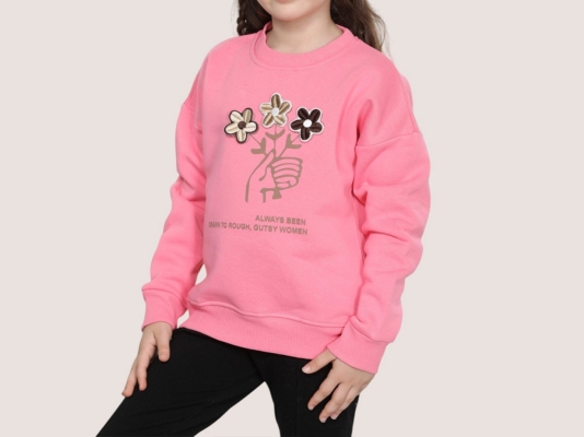 ALWAYS ÇİÇEKLER SWEAT  8-9-10-11-12  YAŞ