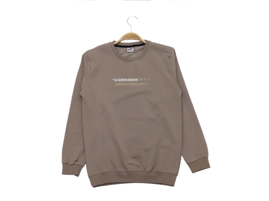 GENTLEMAN ENJEKSİYON BASKILI SWEAT TİŞÖRT  13-14-15-16  YAŞ