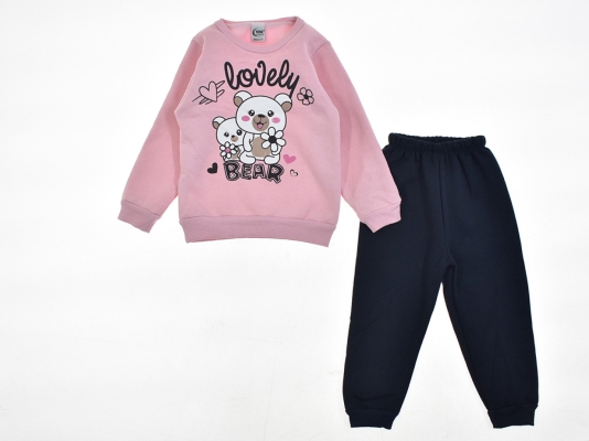 LOVELY BEAR BASKILI TAKIM 1-2-3-4  YAŞ