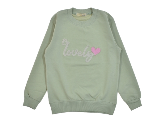 LOVELY NAKIŞLI SWEAT-9-10-11-12  YAŞ