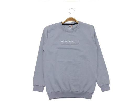 GENTLEMAN ENJEKSİYON BASKILI SWEAT TİŞÖRT  9-10-11-12  YAŞ