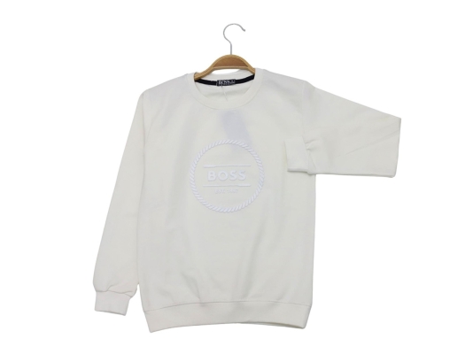 BOSS ENJEKSİYON BASKILI SWEAT TİŞÖRT  9-10-11-12  YAŞ