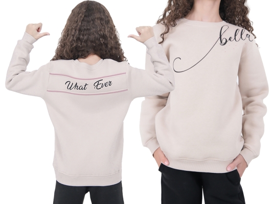 BELLA BASKILI SWEAT 13-14-15-16  YAŞ