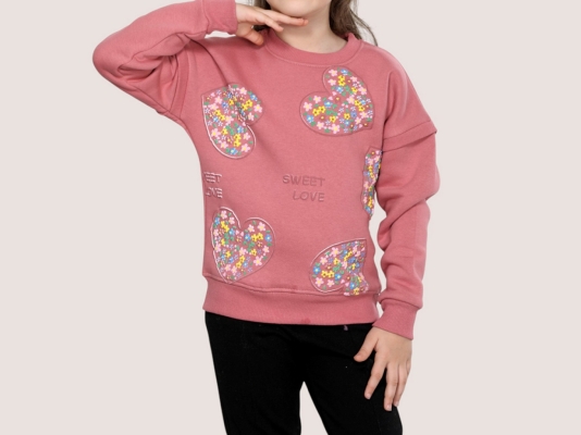 LOVE KALP SWEAT  8-9-10-11-12  YAŞ