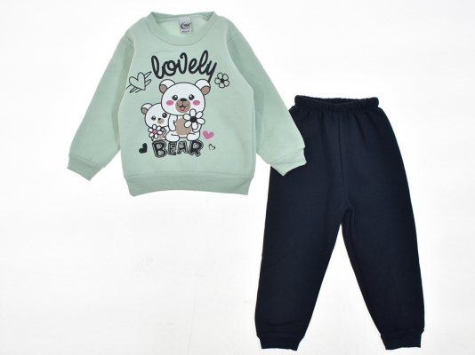 LOVELY BEAR BASKILI TAKIM 1-2-3-4  YAŞ