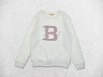 B PELÜŞ TAŞLI  SWEAT 13-14-15-16  YAŞ