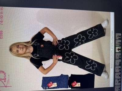    ÇİÇEK DETAYLI SLOPET 6-7-8-9-10  YAŞ