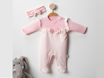 ÇİZGİLİ FİYONKLU TULUM 3-6-9  AY