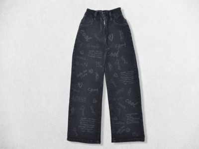 COOL TAŞLAMA BASKI PANTALON 6-7-8-9-10  YAŞ