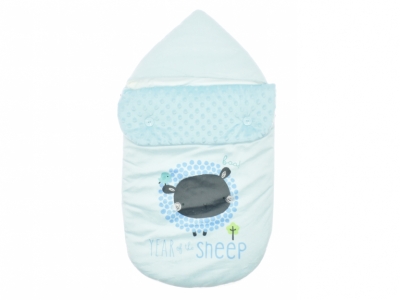 İTHAL KADİFE KUZU BASKILI KUNDAK -6  AY