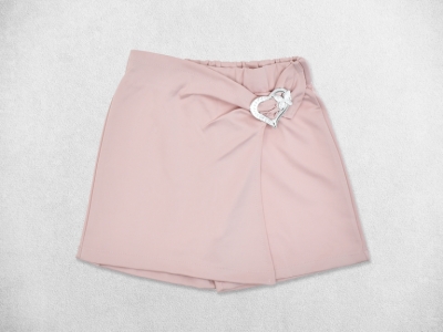 KALP TOKALI ŞORT ETEK 6-8-10-12-14  YAŞ