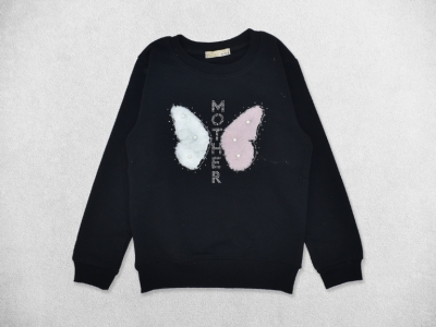 MOTHER YAZI KELEBEK PELÜŞ SWEAT 5-6-7-8  YAŞ