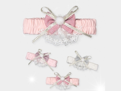 PENYE FİYONK TÜLLÜ SAÇ BANDI 3-6-9-12  AY