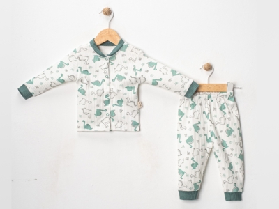 RENKLİ DİNO RAPORLU ÖNDEN ÇITLI TAKIM 6-9-12  AY