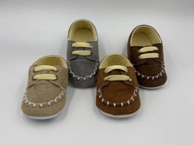 SARAÇ DİKİŞLİ SÜET AYAKKABI  3-9-12  AY