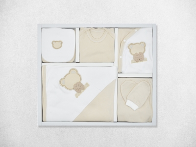 SEVİMLİ AYICIK  10 PARÇA ZIBIN SETİ 3  AY