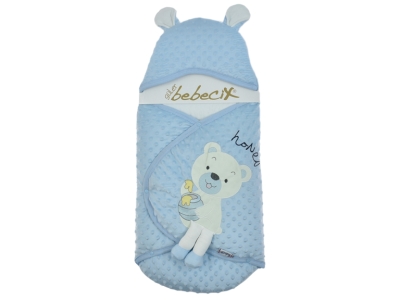 VELBOA TOPİTOS NAKIŞLI KUNDAK BATTANİYE 90*90