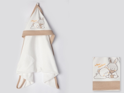 WAS BORN LÜX BEBEK HAVLU SİLGİ  2  YAŞ