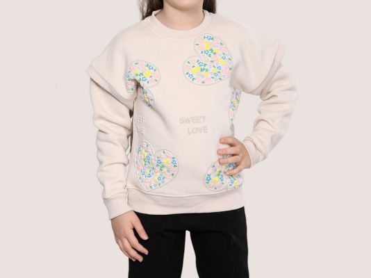 LOVE KALP SWEAT  3-4-5-6-7  YAŞ