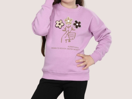 ALWAYS ÇİÇEKLER SWEAT  8-9-10-11-12  YAŞ