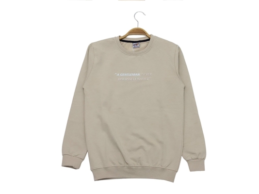GENTLEMAN ENJEKSİYON BASKILI SWEAT TİŞÖRT  9-10-11-12  YAŞ
