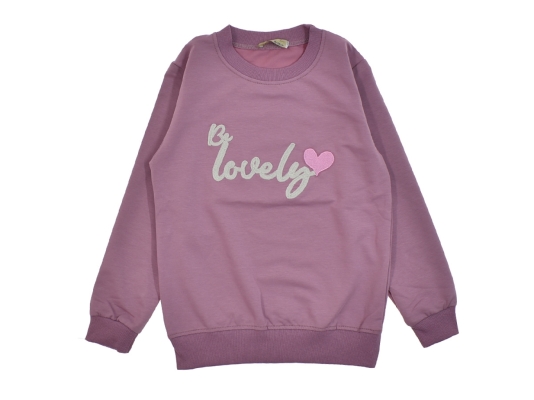 LOVELY NAKIŞLI SWEAT 5-6-7-8  YAŞ