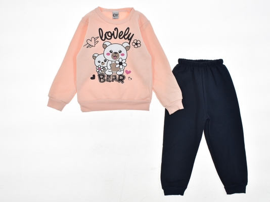 LOVELY BEAR BASKILI TAKIM 1-2-3-4  YAŞ